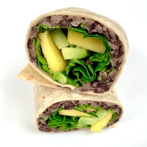 Black Bean and Avocado Wraps