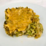 “Cheesy” Broccoli Rice Casserole