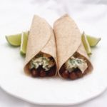 Chipotle Chickpea Tacos with Cilantro Lime Slaw