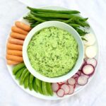 Spring Green Dip and Vegetable Platter_LD1