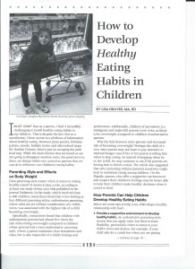 How to develop health eating habits in children artcile_Page_1