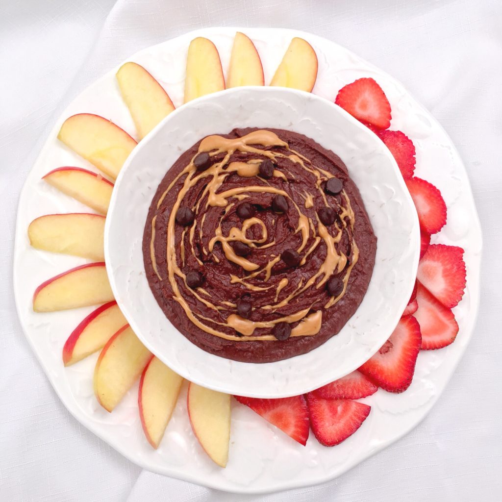 Chocolate Peanut Butter Dessert Hummus Lisa DrayerLisa Drayer