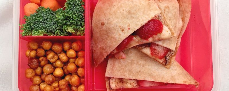 Kids in the Kitchen: Sunflower Butter “Quesadilla”