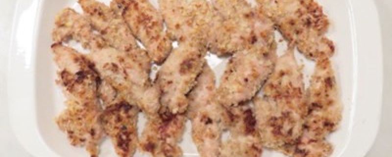 Oven Crunchy Walnut Chicken Tenders