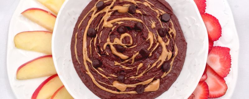 Chocolate Peanut Butter Dessert Hummus
