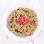 Avocado Spinach Pesto Pasta