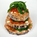 Baked Eggplant Parm Stacks