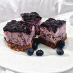 Blueberry Pie Frozen Yogurt Bars