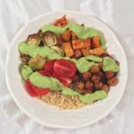 Buddha Bowl with Green Goddess Dressing