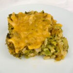 “Cheesy” Broccoli Rice Casserole