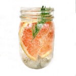 Grapefruit Rosemary Infused Water