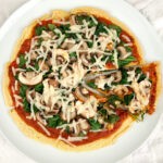 Chickpea Flour Crust Pizza