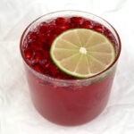 Pomegranate Lime Sparkler