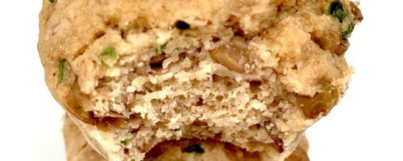 Lentil Chive Muffins