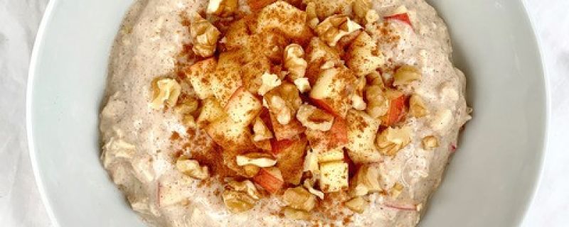 Apple Pie Overnight Oats