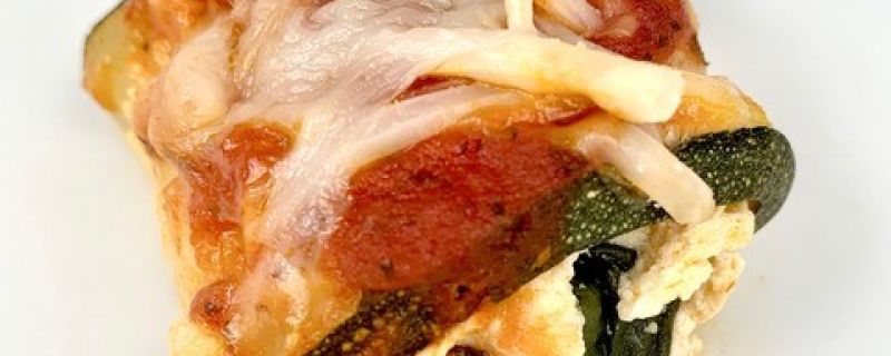 Zucchini Lasagna Roll-ups