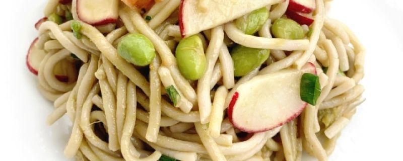 Matcha Citrus Soba Noodle Salad
