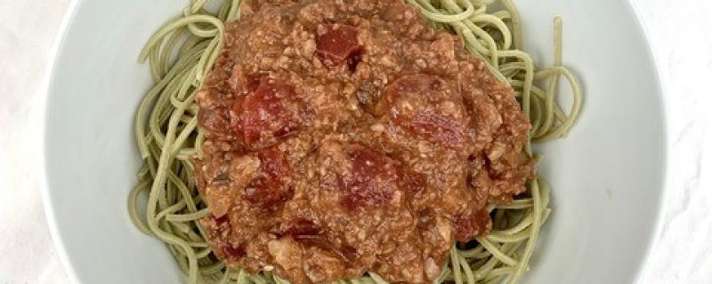 Mushroom Bolognese