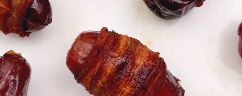Carrot _Bacon_ Wrapped Dates