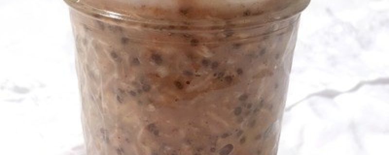 Cinnamon Latte Overnight Oats