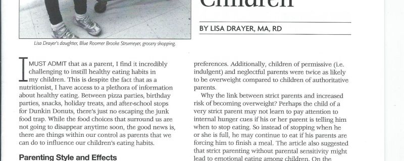 How to develop health eating habits in children artcile_Page_1