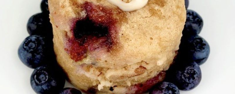 Blueberry Walnut Mug Muffin
